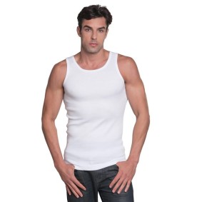 4573 Bayside USA-Made 2x1 Ribbed Tank Top