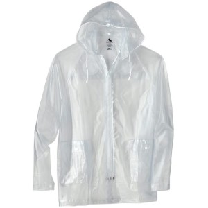 3160 Augusta Sportswear Clear Hooded Rain Jacket