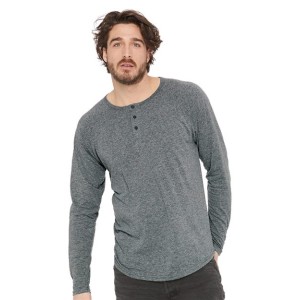 6072 Next Level Triblend Henley