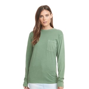 7451 Next Level Inspired Dye Long Sleeve Pocket Crew