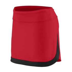 2411 Augusta Sportswear Girls' Action Color Block Skort