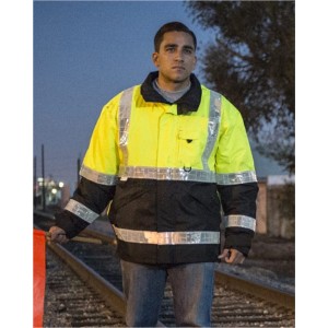RWJ100-101 Kishigo Storm Stopper Pro Rainwear Jacket