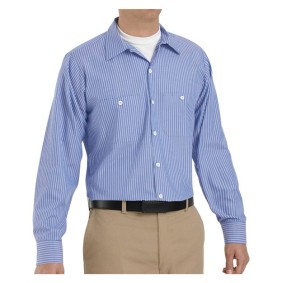 SP10T Red Kap Premium Long Sleeve Work Shirt - Tall Sizes
