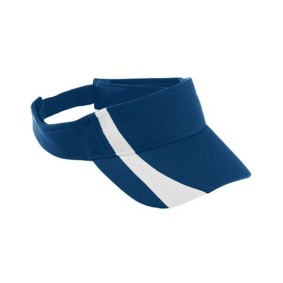 6260 Augusta Sportswear Adjustable Wicking Mesh Two-Color Visor