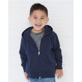 3346 Rabbit Skins Toddler Full-Zip Fleece Hoodie