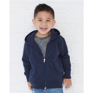 3346 Rabbit Skins Toddler Full-Zip Fleece Hoodie