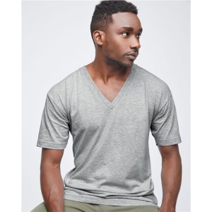 2456W American Apparel Fine Jersey V-Neck Tee