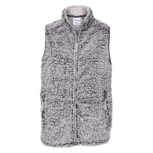 8456 J America Womens Epic Sherpa Full-Zip Vest