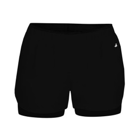 6150 Badger Women's Double Up Shorts