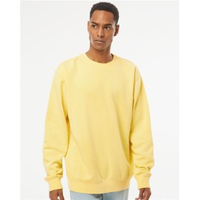 PRM3500 Independent Trading Co Midweight Pigment-Dyed Crewneck Sweatshirt
