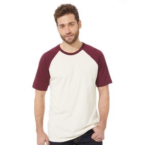 3650 Next Level Cotton Raglan T-Shirt