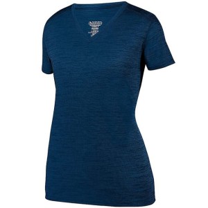 2902 Augusta Sportswear Women's Shadow Tonal Heather Training V-Neck T-Shirt