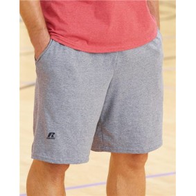 25843M Russell Athletic Cotton Classic Jersey Shorts with Pockets