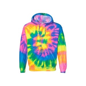 680BVR Dyenomite Youth Blended Tie-Dyed Hooded Sweatshirt