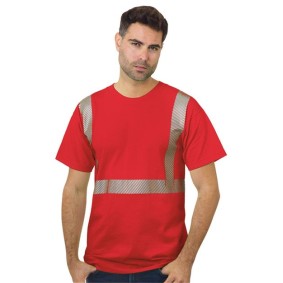 3700 Bayside USA-Made Hi-Visibility Comfort Trim T-Shirt
