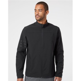 A267 Adidas 3-Stripes Full-Zip Jacket