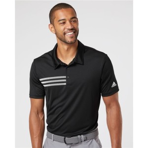 A324 Adidas 3-Stripes Chest Polo