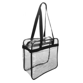 OAD5005 OAD Clear Tote with Zippered Top