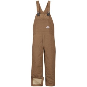 BLN6 Bulwark Leg Zip Bib Coveralls
