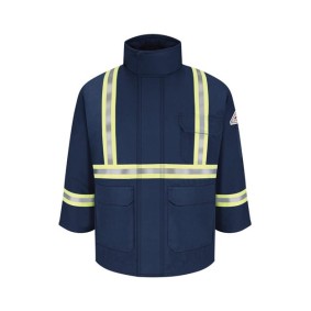 JLPCL Bulwark Deluxe Parka With Reflective Trim - EXCEL FR ComforTouch - Long Sizes