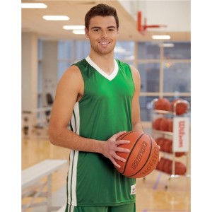 538J Alleson Athletic Single Ply Basketball Jersey
