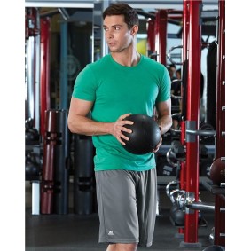 651AFM Russell Athletic 9 Dri-Power Tricot Mesh Shorts with Pockets