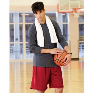 659AFM Russell Athletic 9 Dri-Power Tricot Mesh Shorts