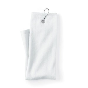 C162523TGH Carmel Towel Company Trifold Golf Towel with Grommet