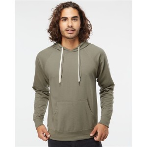 SS1000 Independent Trading Co Icon Lightweight Loopback Terry Hooded Sweatshirt