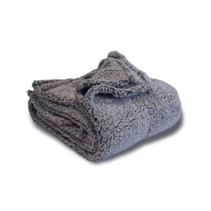8729 Alpine Fleece Frosted Sherpa Blanket