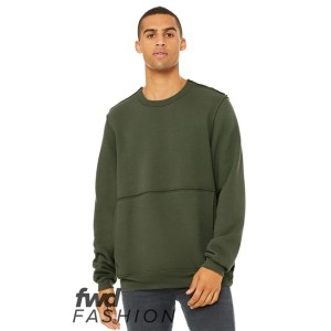 FWD Fashion Raw Seam Crewneck Sweatshirt by BELLA CANVAS - Style 3743 FWD Fashion Raw Seam Crewneck Sweatshirt by BELLA CANVAS - Style 3743