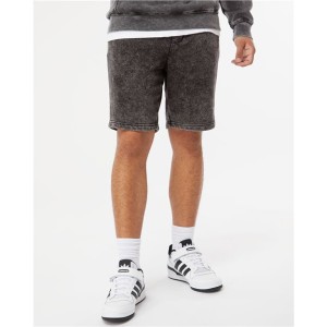 PRM50STMW Independent Trading Co Mineral Wash Fleece Shorts