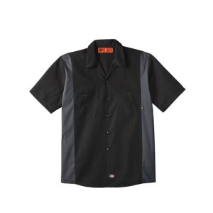 LS524 Dickies Industrial Colorblocked Short Sleeve Shirt