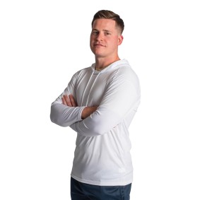 B-Core Long Sleeve Hood Tee