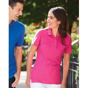 Premium Cotton Ladies' Double Pique Sport Shirt