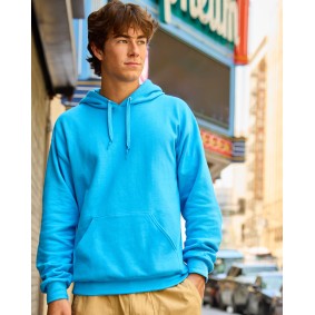JERZEES Ultimate CVC Ring-Spun Unisex Hooded Sweatshirt