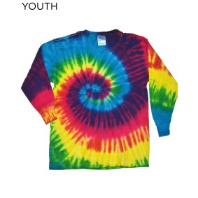 Youth Tie-Dyed Long Sleeve T-Shirt