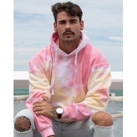Tie Dye Fleece Pullover