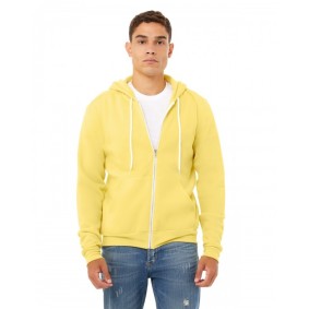 3739 Bella + Canvas Unisex Sponge Fleece Full-Zip Hooded Sweatshirt